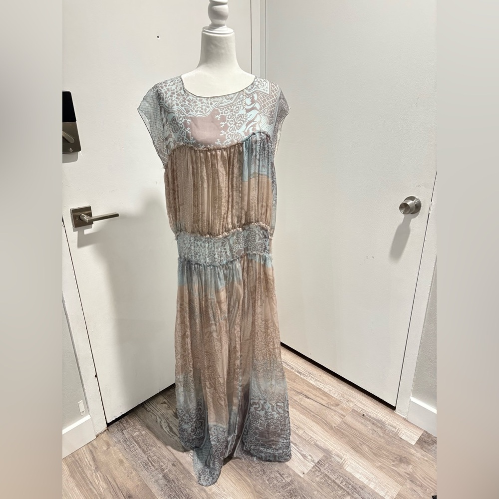 Johnny Was Pastel Maxi Dress